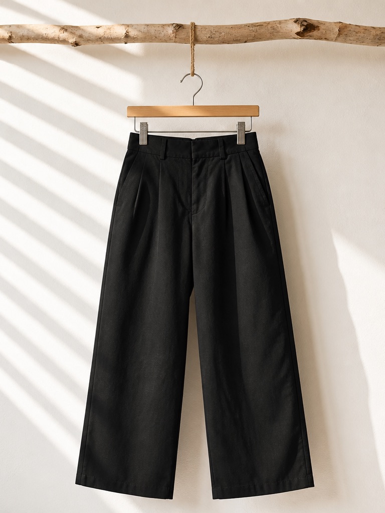 Everlane Black Draper Pleated Pant Size 4s | Women | Elevated Basics